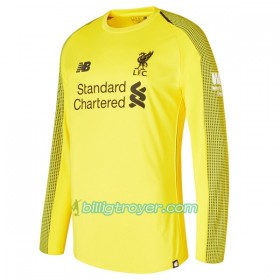 Billige Fotballdrakter Liverpool Keeper Hjemmedraktsett 2018/19 Langermet
